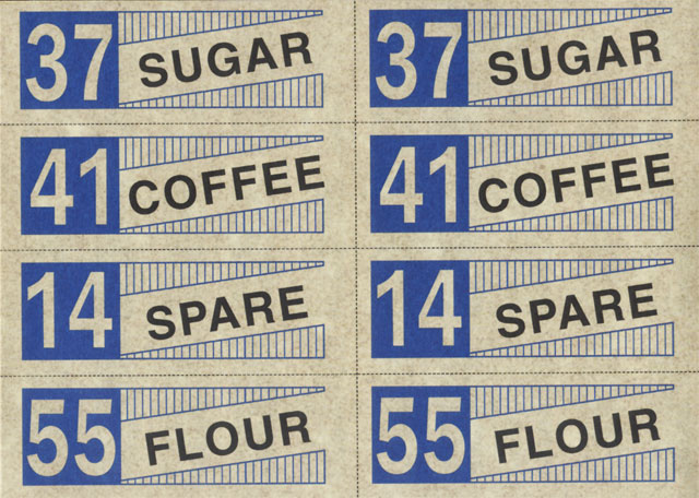 Ration Coupons