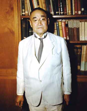 Prime Minister Shigeru Yoshida - most famous post war politician - Boria photo