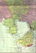 Corregidor and Manila Bay 1940 Census Map of the Philippines