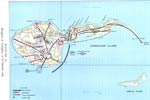 Corregidor 1945 U.S. Army Map
