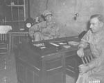 Ph00010470 - General MacArthur and Lieutenant General Richard K. Sutherland in Malinta Tunnel, Corre