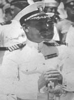 Captain Arthur MacArthur, USN, taken aboard the USS Henderson in 1922