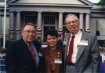 The James J. Halsema Collection - Here Halsema is seen at the MacArthur Memorial in 1994 with former