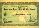 Certificate of Membership In The American Guerrilas of Mindano