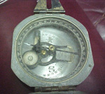 The Brunton Compass used by Lt. Col. Smith to guide his sailboat from the Philippine Island of Minda